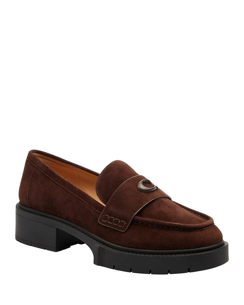 Coach Women's Leah Suede Loafers
