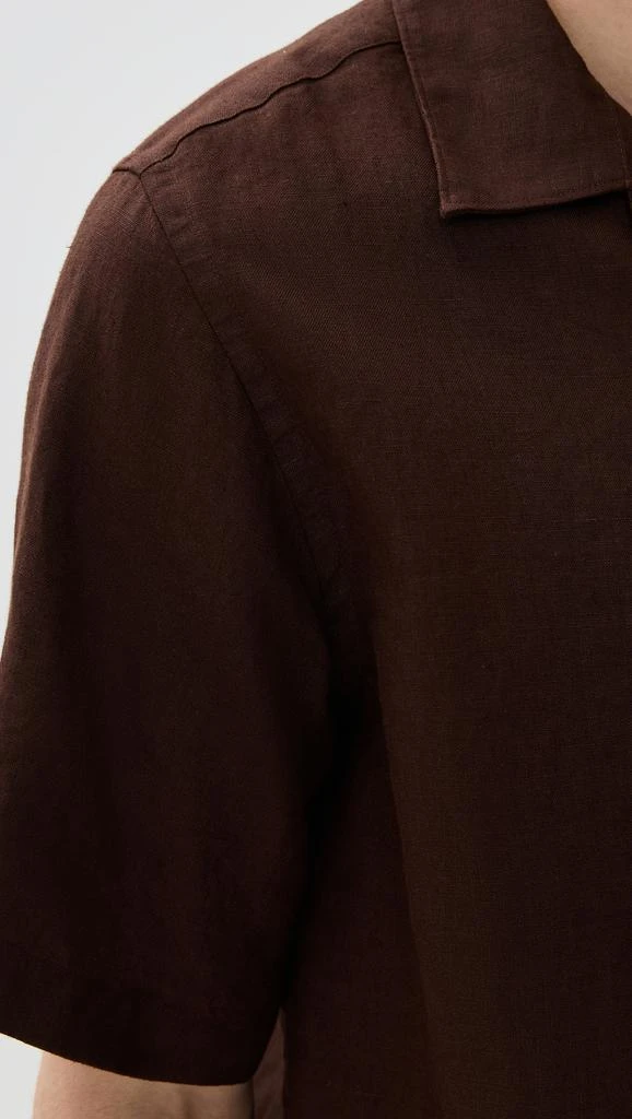 NN07 Julio Linen Camp Shirt 5