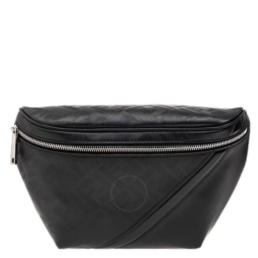 Fendi Shadow Diagonal Logo Leather Belt Bag 1