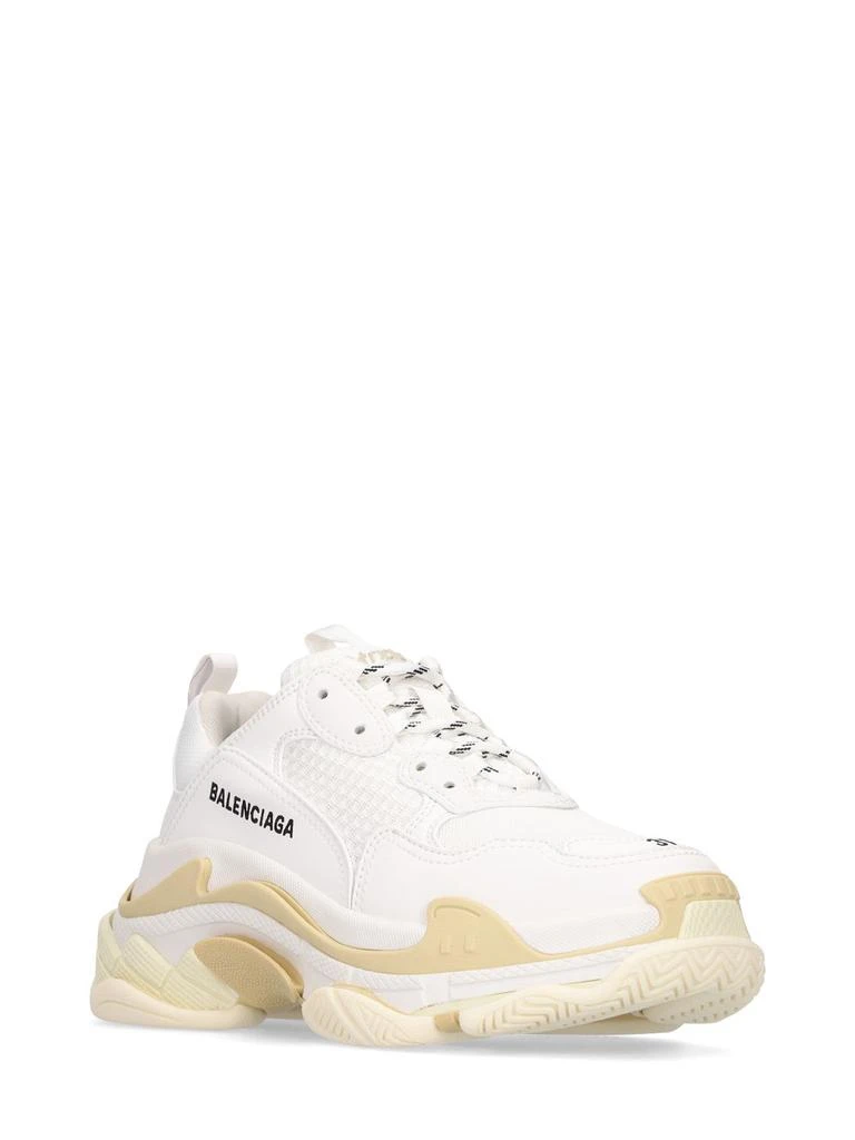 BALENCIAGA 60mm Triple S Faux Leather Sneakers 2