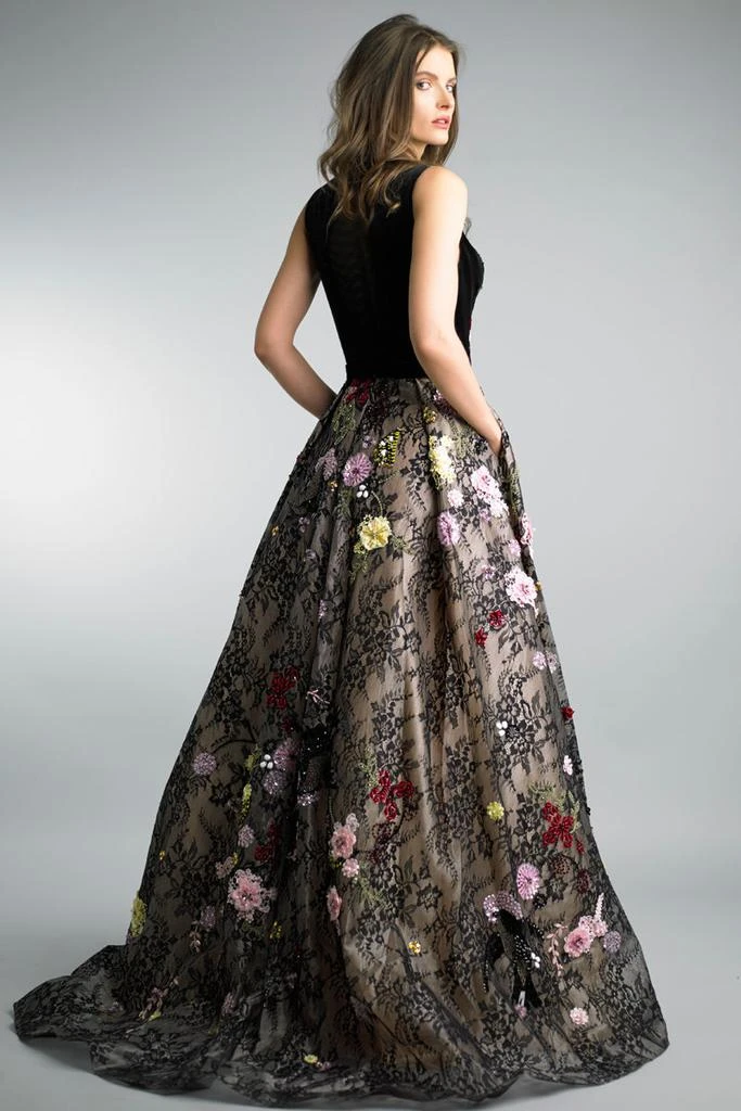 Basix Black Label Sleeveless Ballgown 2