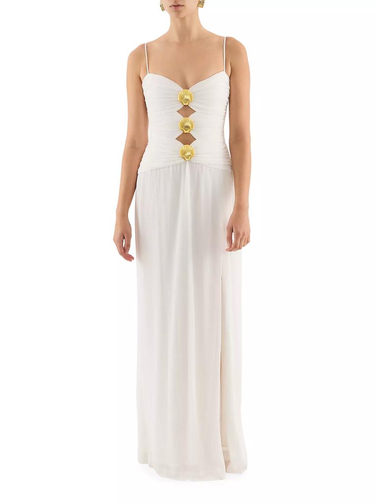 Rebecca Vallance Guinevere Cut-Out Slip Gown