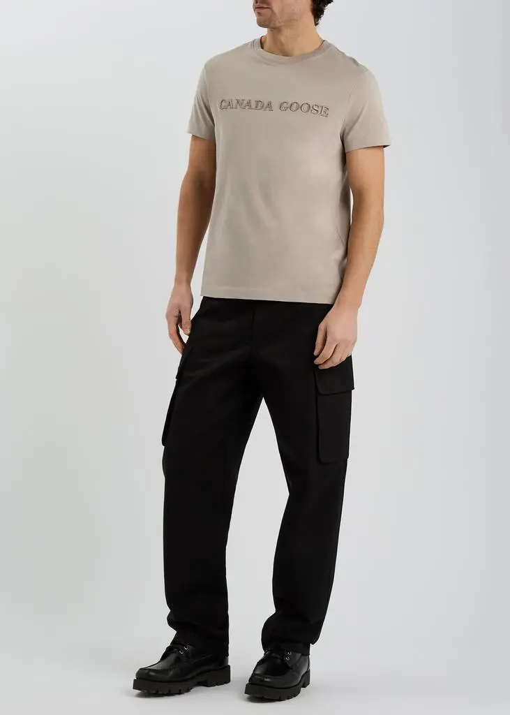 Canada Goose Emersen logo-embroidered cotton T-shirt 4
