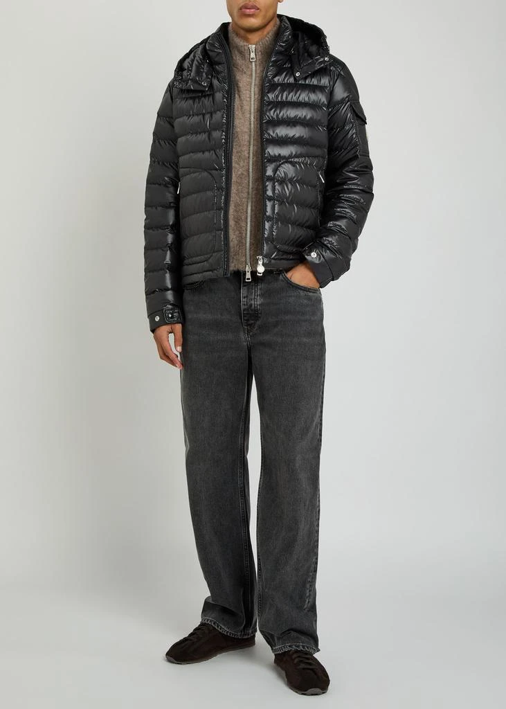 Moncler Lauros detachable-hood padded shell jacket 4