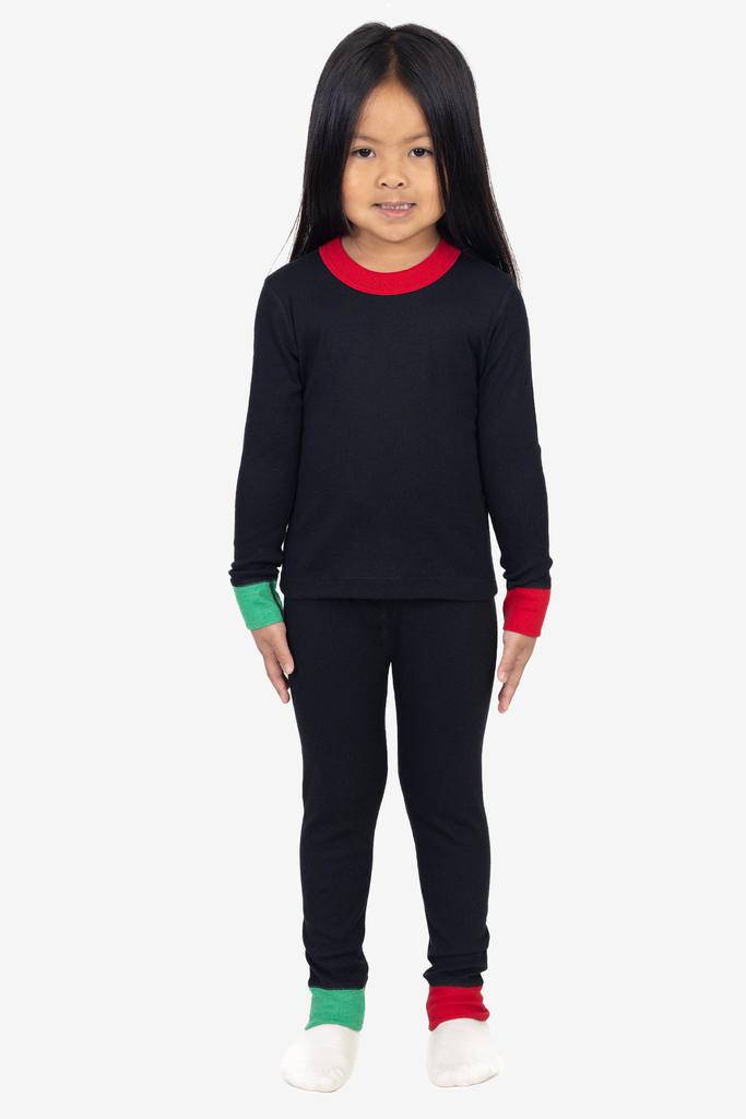Los Angeles Apparel FFR104 - Kids 50/50 Rib Pant