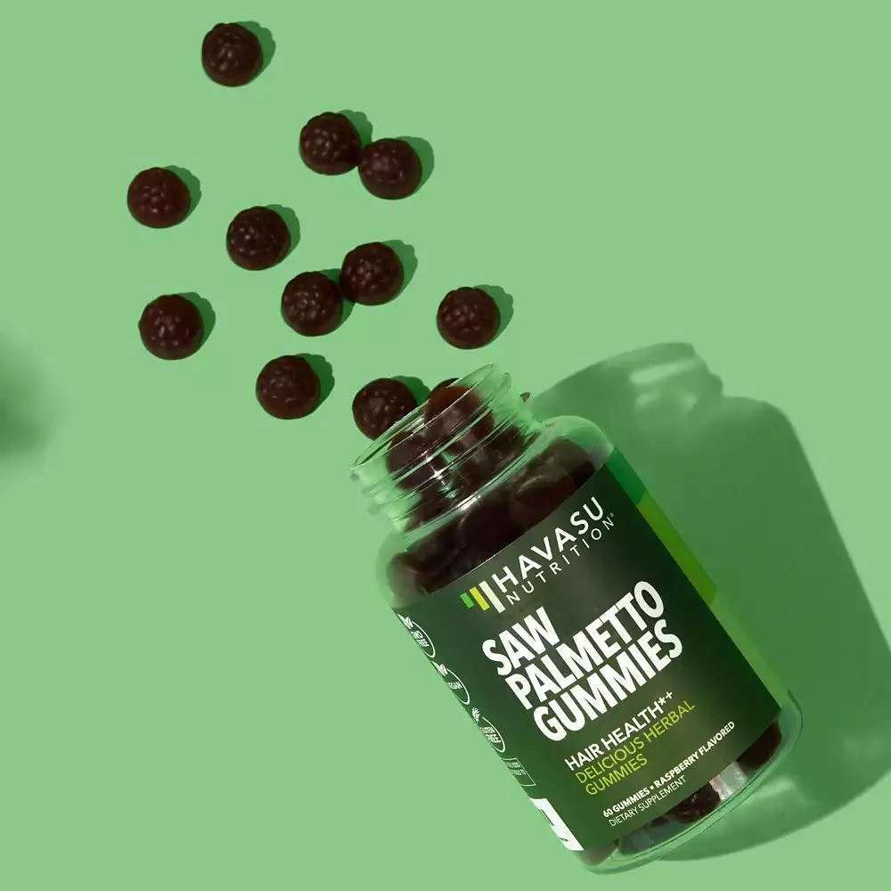 Havasu Nutrition Saw Palmetto Gummies, Raspberry Flavored, 60ct 6