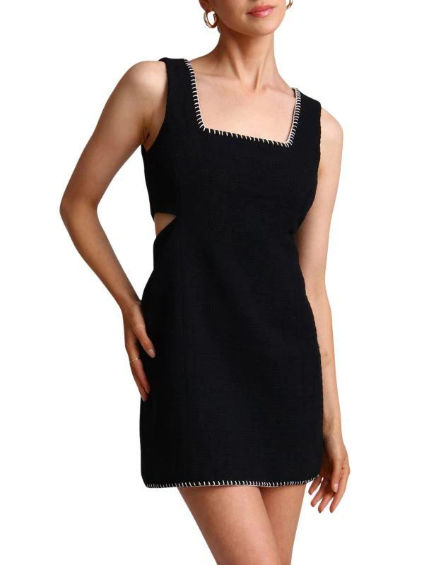 Avec Les Filles Cutout Mini Sheath Dress 4