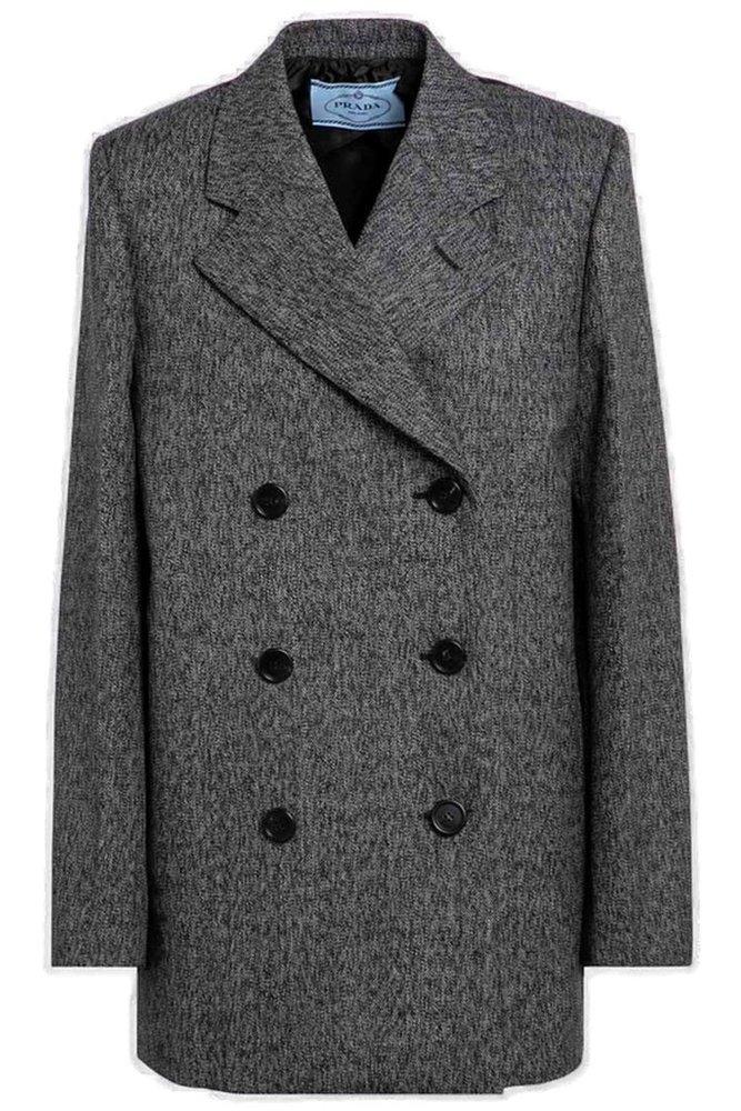 Prada Prada Double-Breasted Blazer