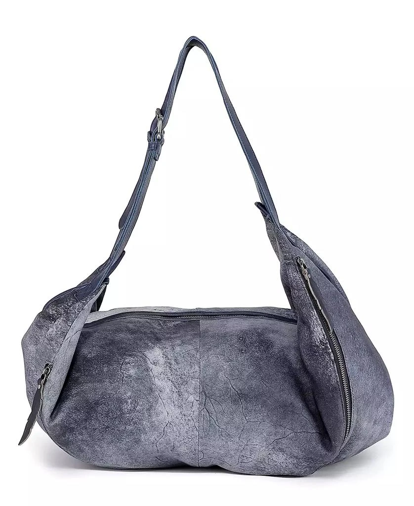 OLD TREND Women's Genuine Leather Dorado Hobo Convertible Backpack 1