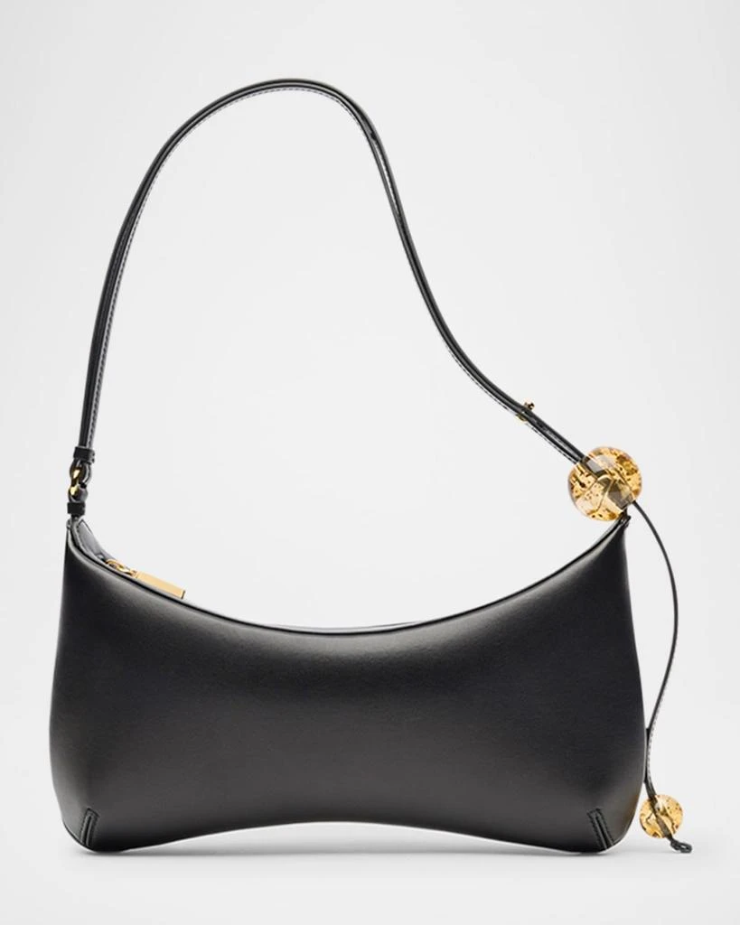 Jacquemus Le Grand Bisou Perle Leather Shoulder Bag 2