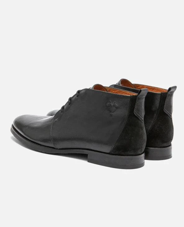 Sélection Mode Éthique Kost Paris - Boots Chukka En Cuir Tannage Végétal | Noir "Madison 51 Noir" 5