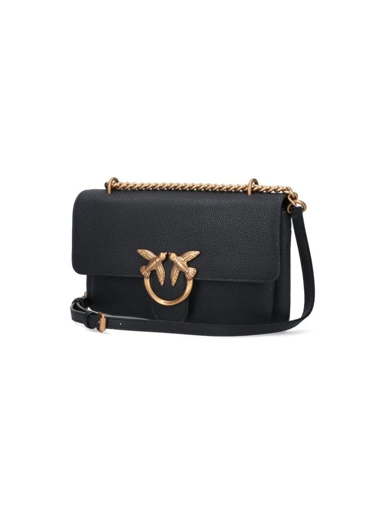 PINKO Love One Soft' Mini Bag – Black 2