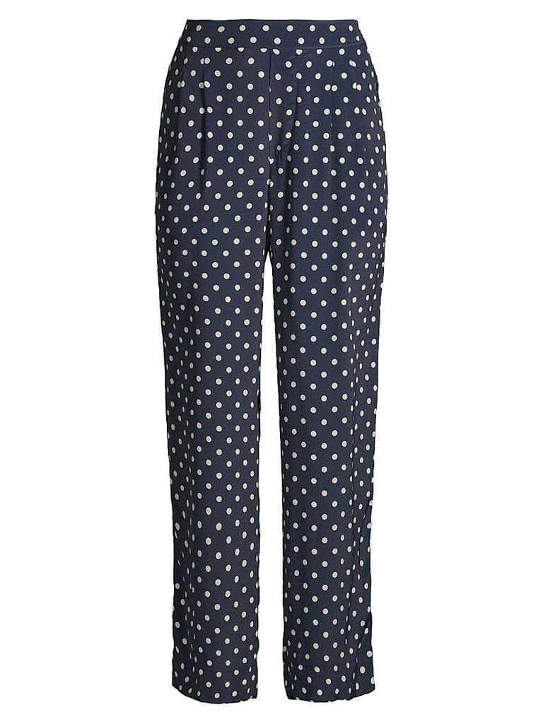 Birds of Paradis Leigh Polka Dot Satin Pants 1