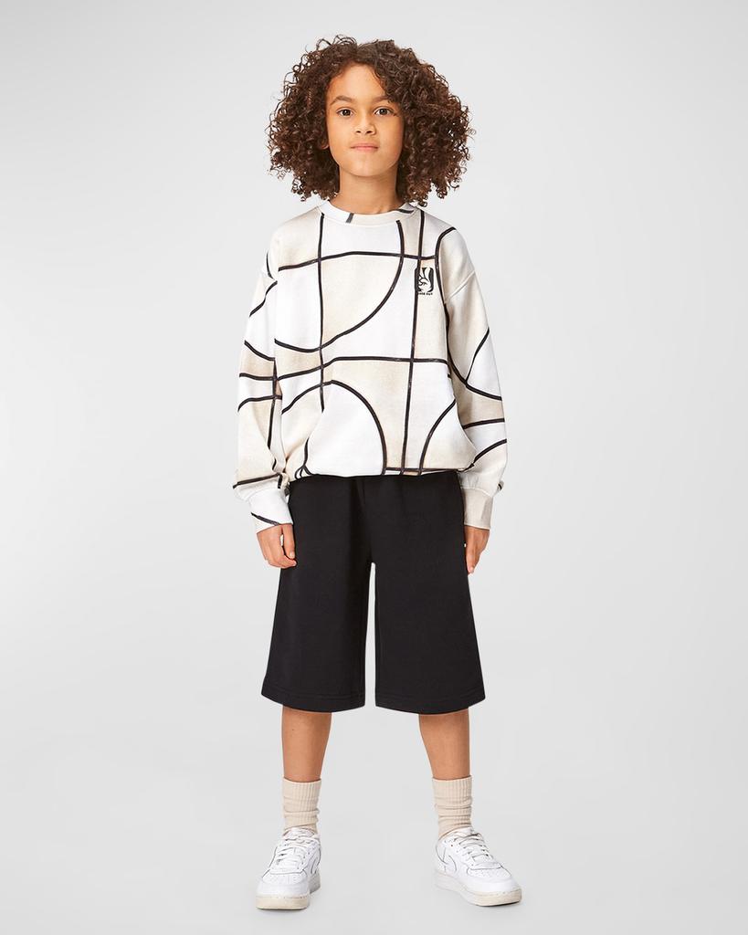 MOLO Boy's Monti Basketball Sweatshirt, Size 4-6