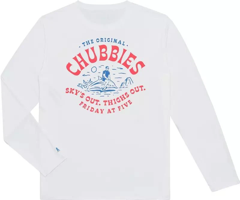 chubbies chubbies Men's Sun Crew Rash Guard 1