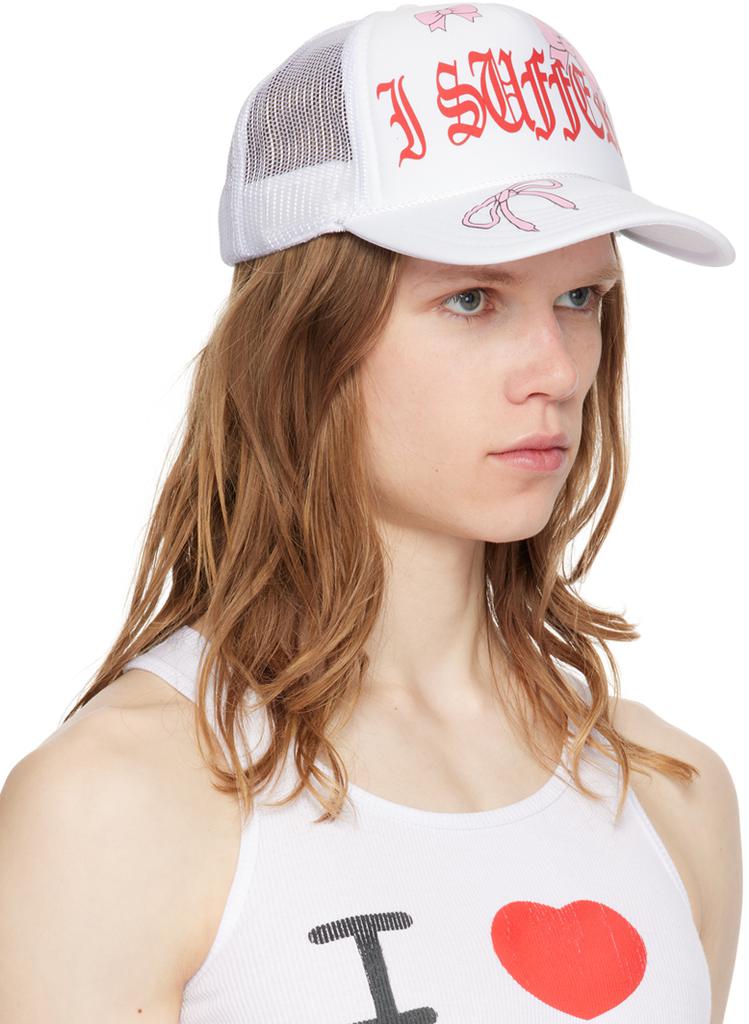 Ashley Williams White 'I Suffer' Cap