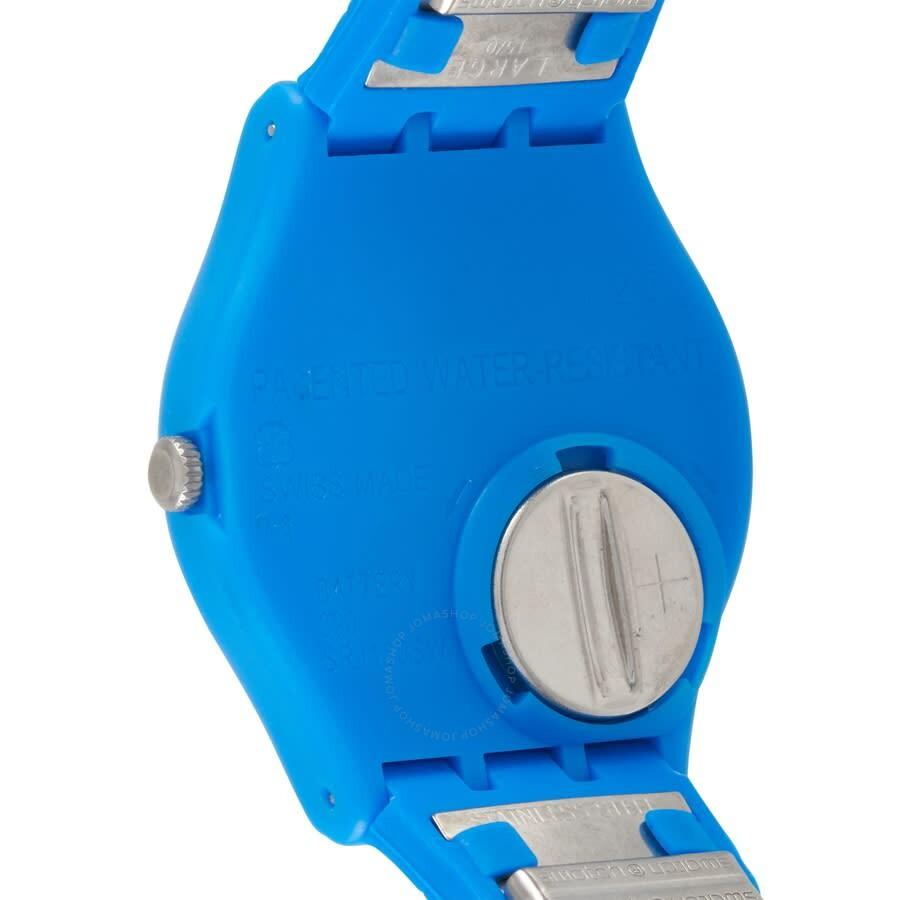 Swatch Pepeblu Quartz Blue Dial Ladies Watch GN251A