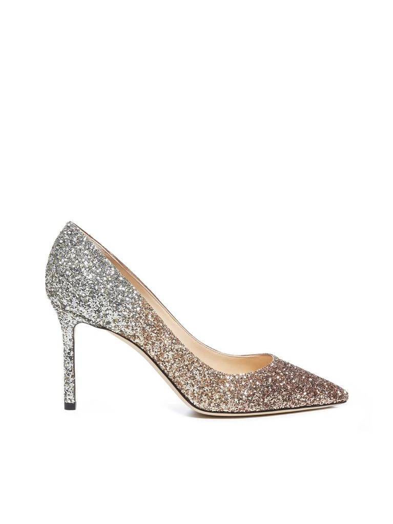Jimmy Choo Jimmy Choo Romy 85 Glitter Pumps 1