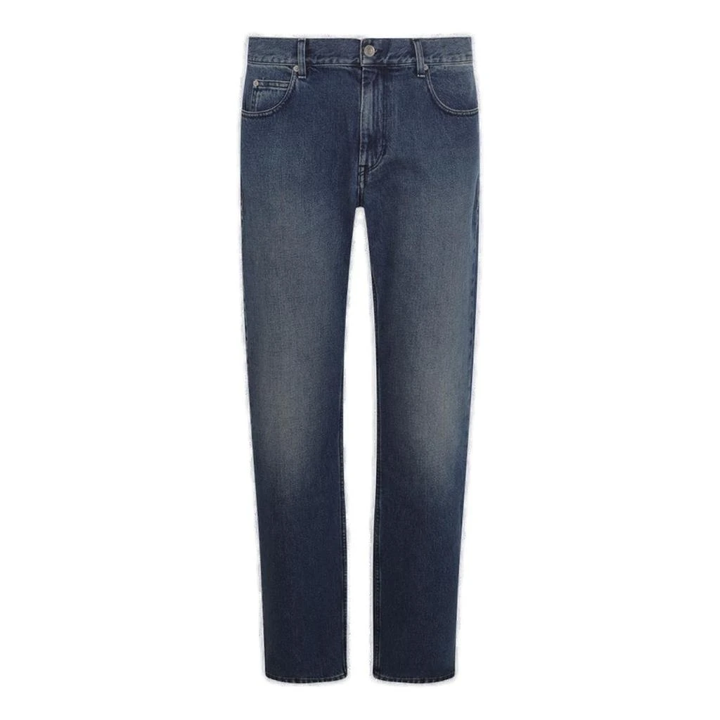 Isabel Marant Isabel Marant Logo-Patch Straight-Leg Jeans 1