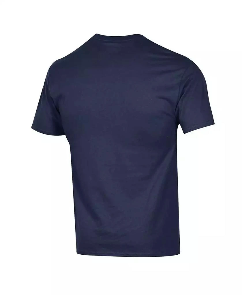 CHAMPION Men's Navy Georgia Tech Yellow Jackets Arch Over Logo T-Shirt 3