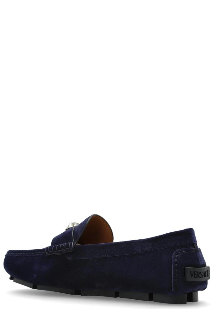 BRAND NEW Versace Medusa Plaque Slip Ons Shop Versace Medusa-Plaque Slip-On Loafers on Sale at  main image 3