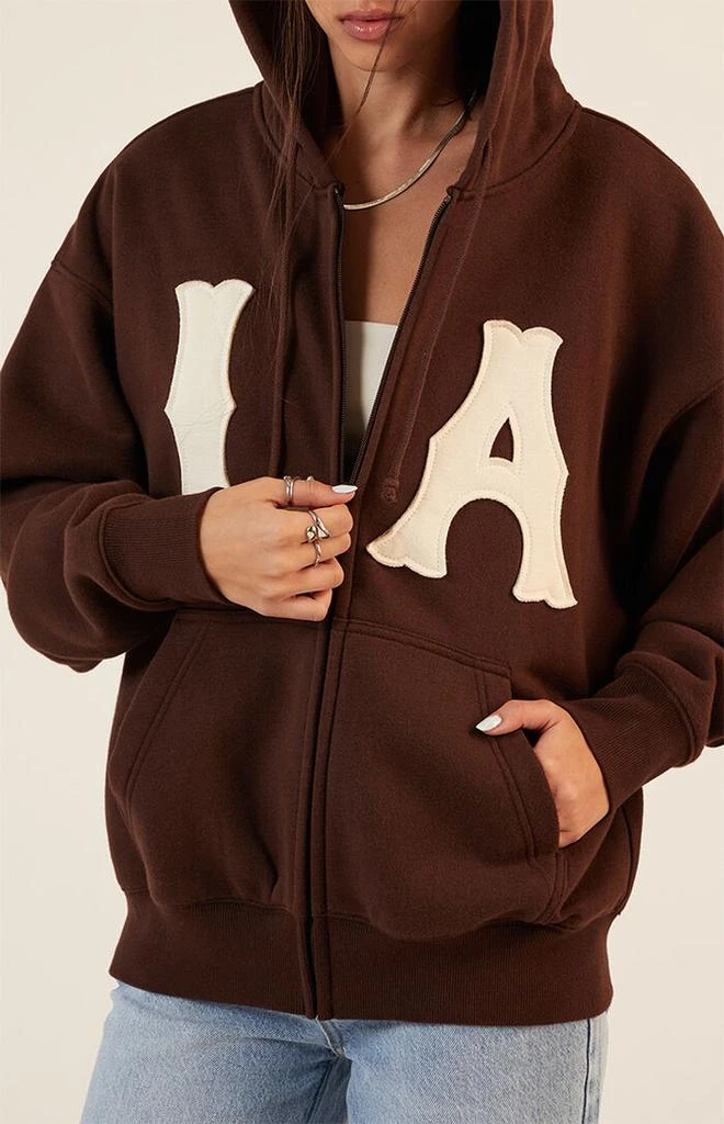 PacSun LA Zip Up Hoodie 2