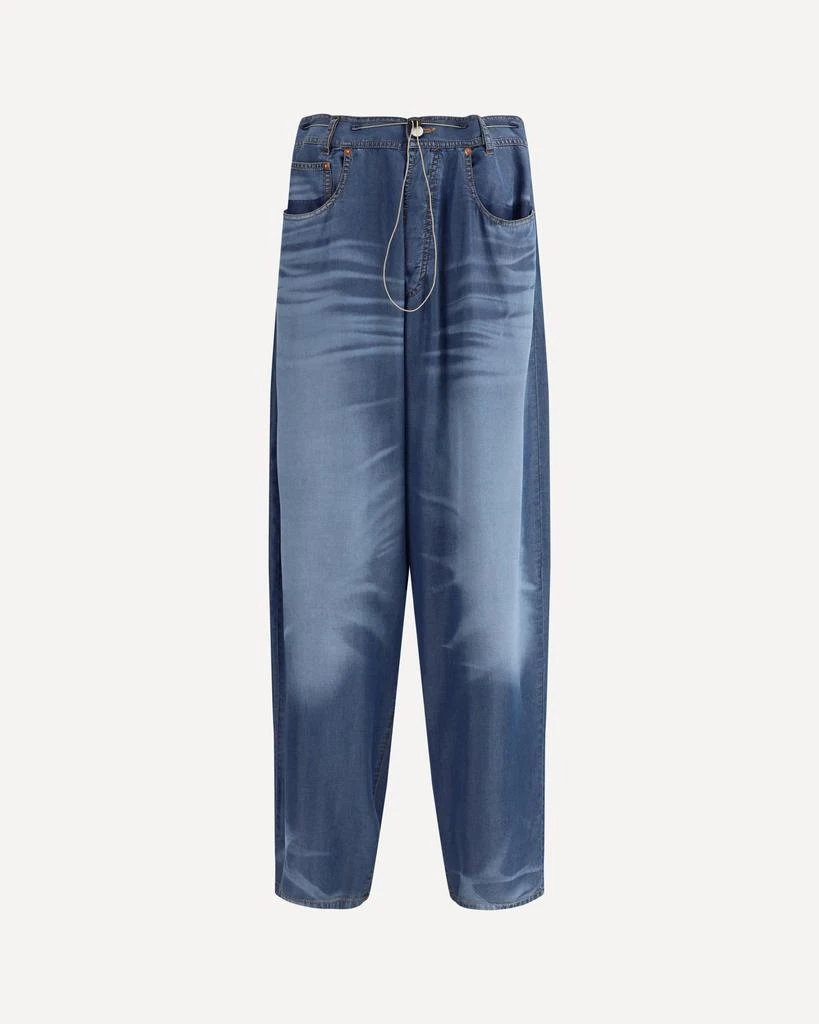 Magliano Denim Print Pijama Pants 1