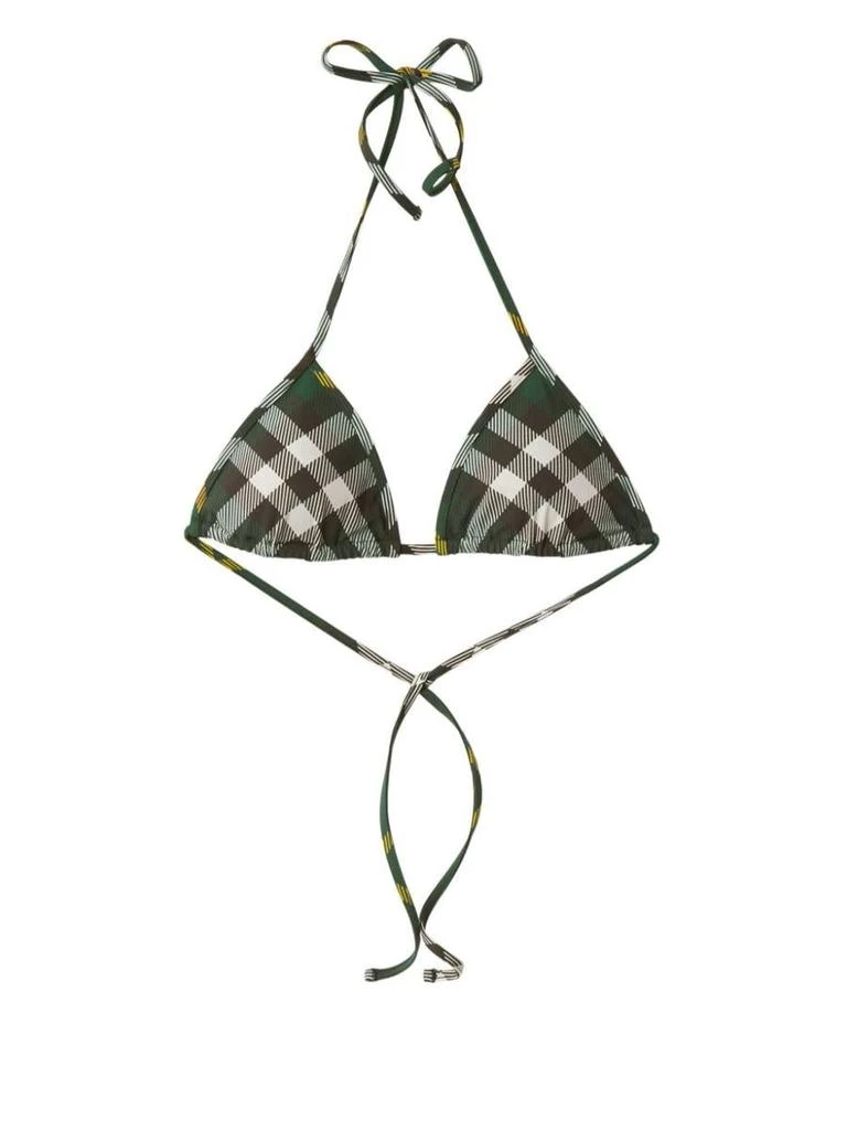 Burberry Checked Bikini Top – On Sale Now with Up to 5% Off