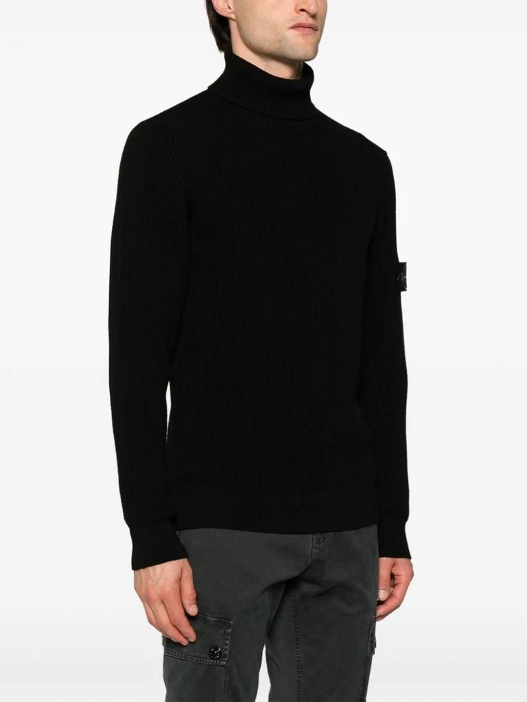 Stone Island STONE ISLAND - Turtleneck With Logo 2