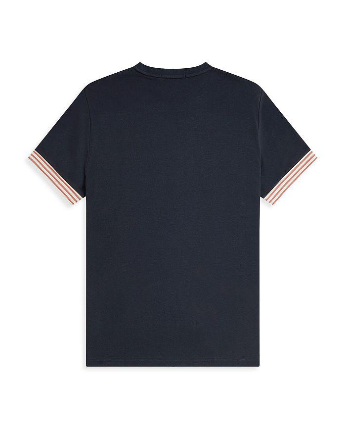 Fred Perry Short Sleeve Striped-Cuff Tee