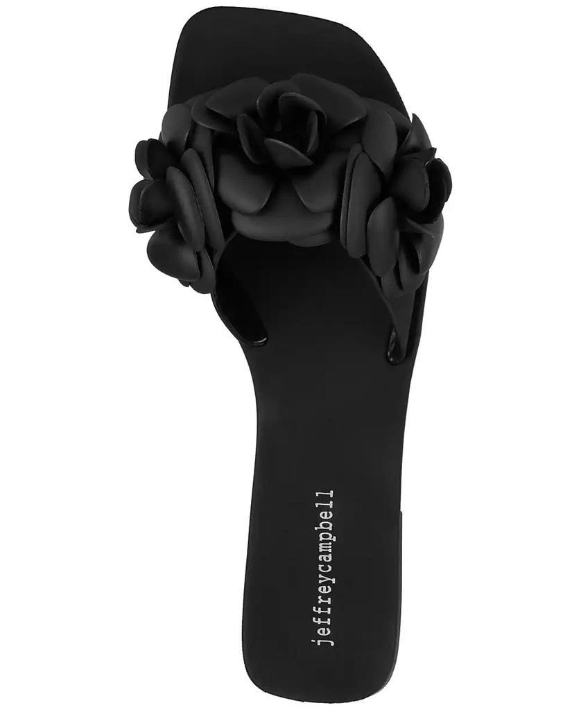 Jeffrey Campbell Floralee Floral Jelly Slide Sandals 4