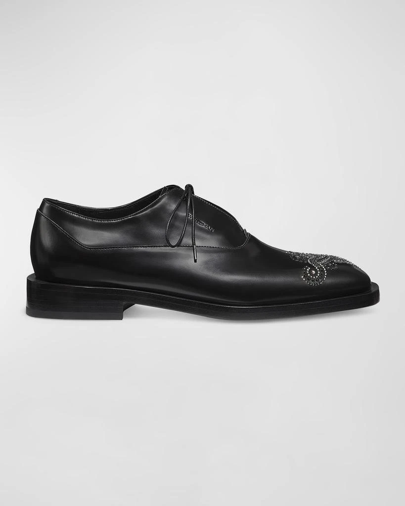 Stuart Weitzman Men's Royce Runway Wingtip Leather Derby Shoes 1