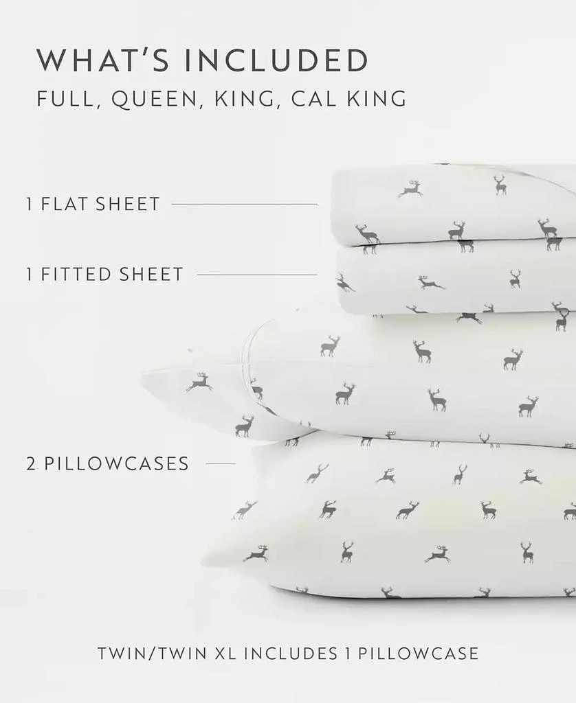 IENJOY HOME Holiday Pattern 3-Pc. Sheet Set 10