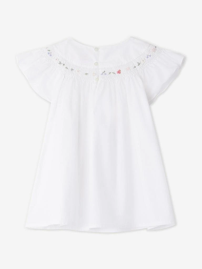 Bonpoint Bonpoint Girls Fillys Blouse in White 2
