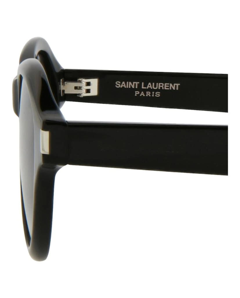 Saint Laurent Round-Frame Acetate Sunglasses 4