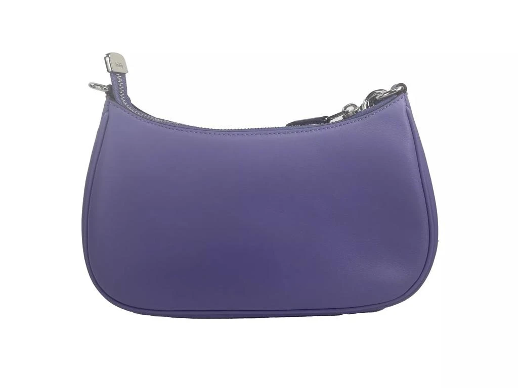 Coach COACH Teri Smooth Leather Crossbody Bag Purse Purple 4