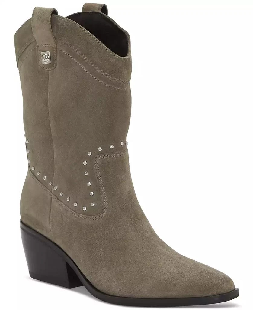 Lucky Brand Women's Cesiet Studded Cowboy Boots 1
