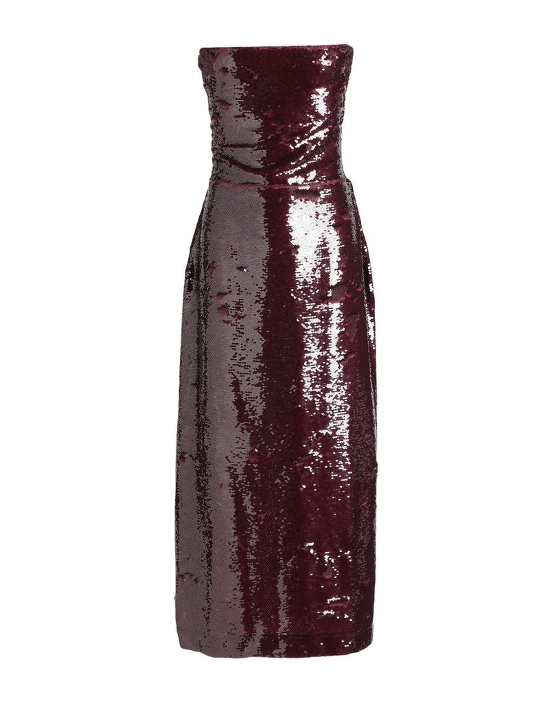 REBECCA VALLANCE Gloria sequined floral-appliqué gown