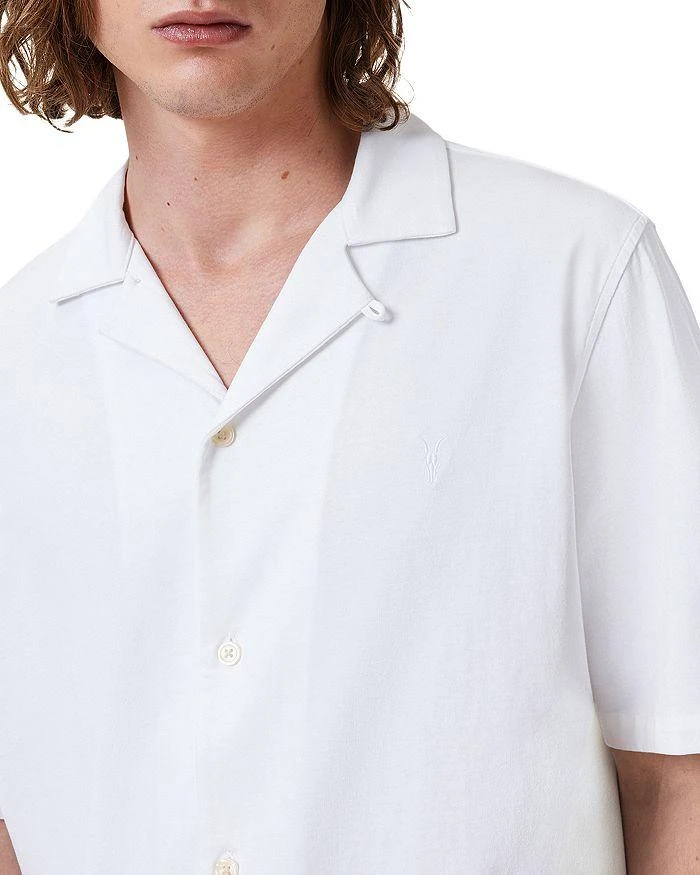 ALL SAINTS Hudson Short Sleeve Button Down Shirt 7