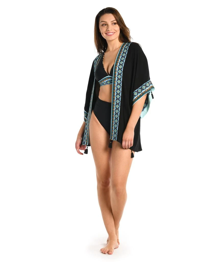 La Blanca Running Wild Open Front Kimono 3