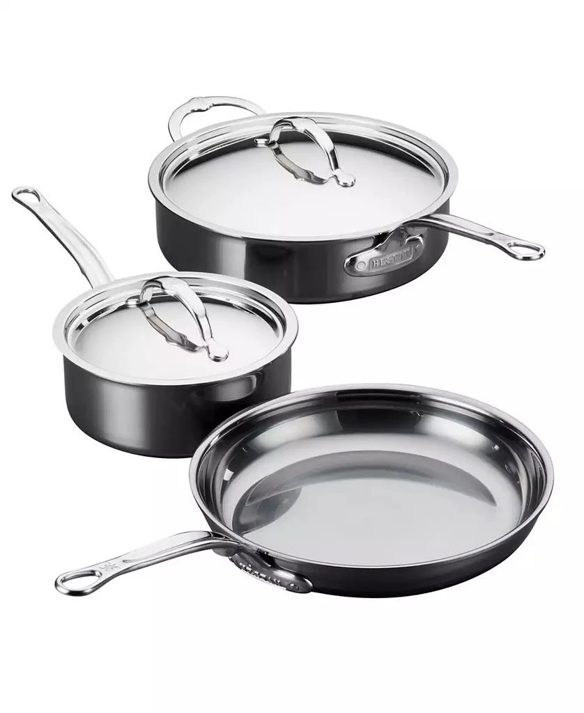 Hestan NanoBond Titanium Stainless Steel 5-Piece Cookware Set