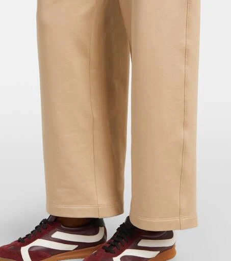 Max Mara Filovia silk and cotton wide-leg pants 5