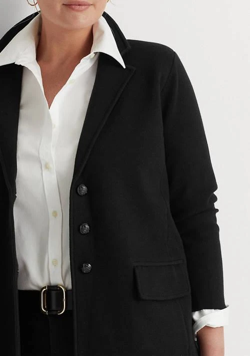 Ralph Lauren Ralph Lauren Plus Size Combed Cotton Blazer 3