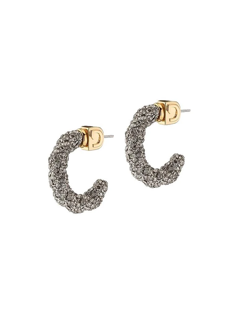 Demarson Luna Two-Tone
Glass Crystal Drop Earrings 4