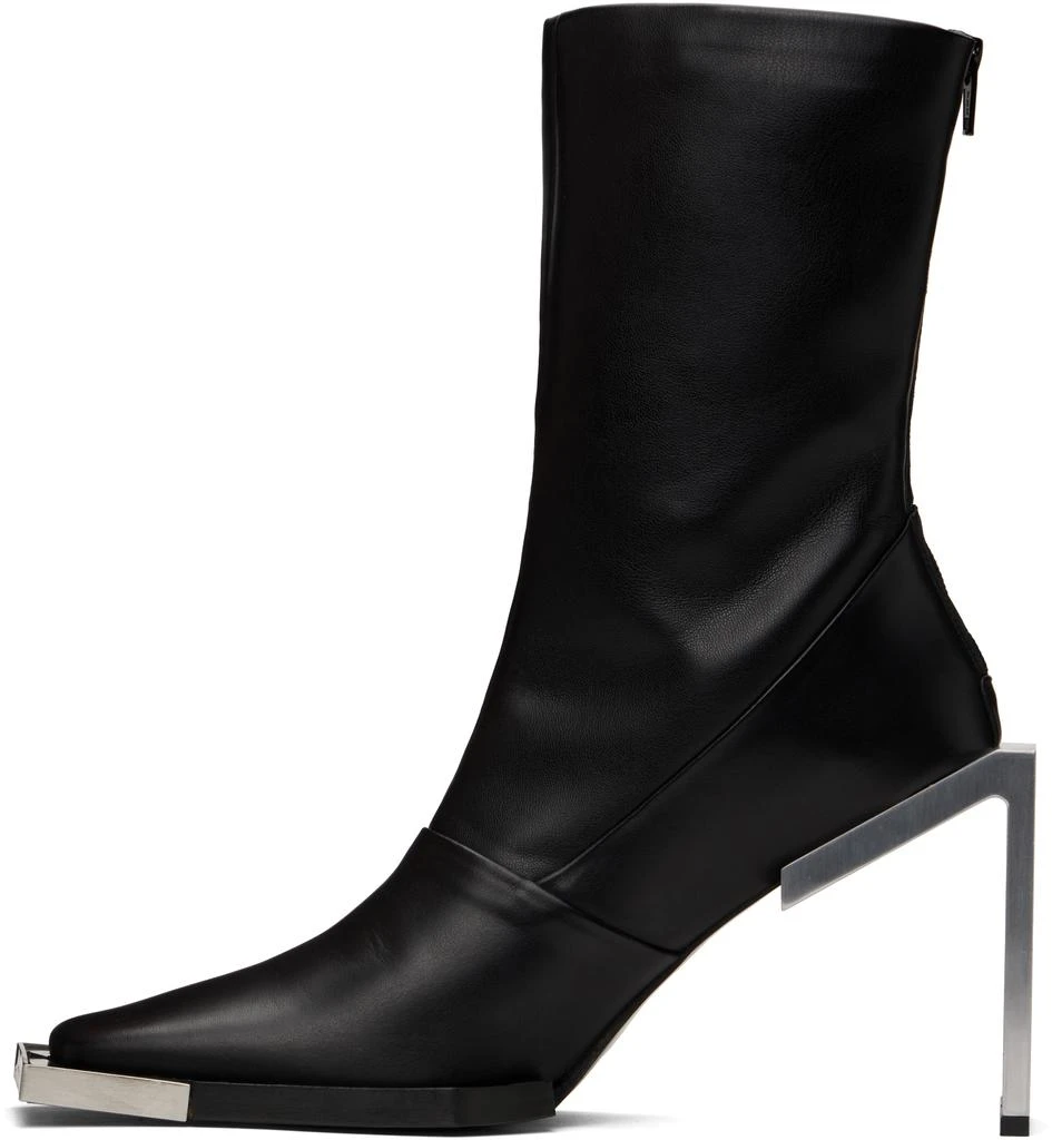 Heliot Emil Black Ankle-High Boots 3