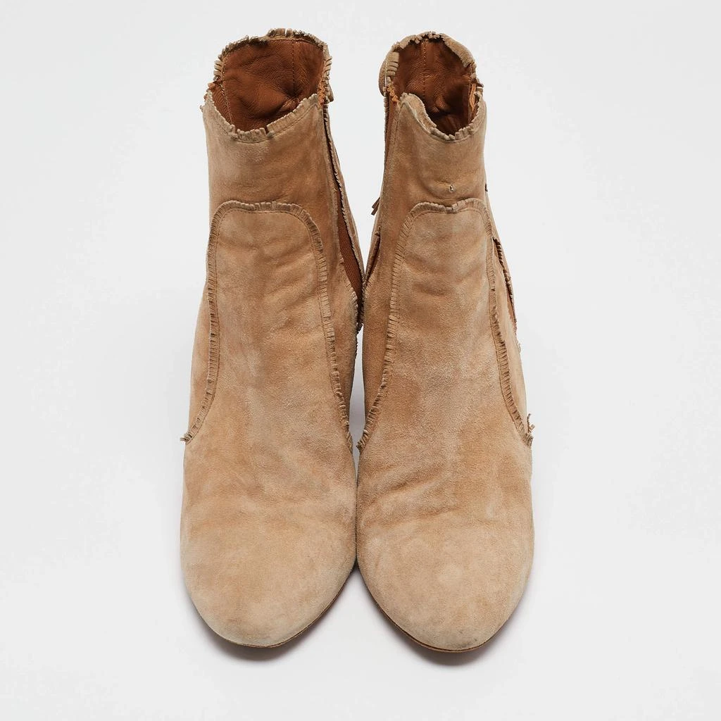 Aquazzura Aquazzura Brown Suede Tassel Accents  Boots Size 39 3
