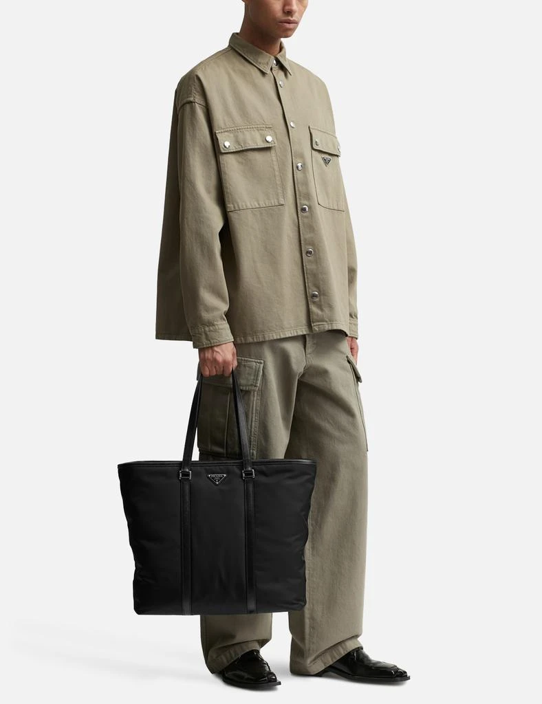 Prada OVERSIZED NYLON TOTE BAG 5