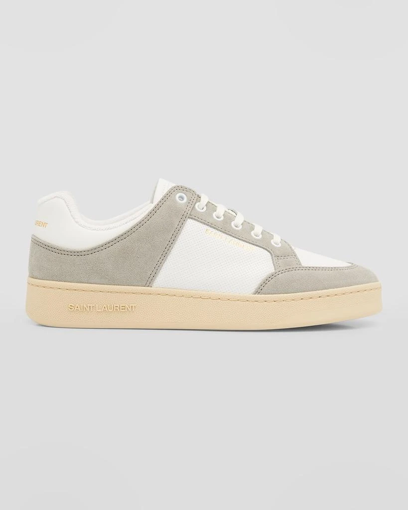 Yves Saint Laurent Men's SL/61 Leather Low-Top Sneakers 1