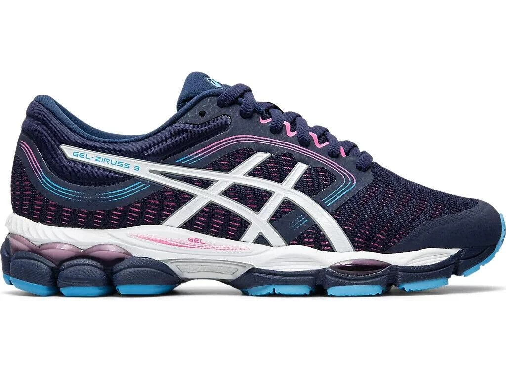 Asics Gel-Ziruss 3 1012A466-400 Sneakers Women's 8 Peacoat Running Shoes RHS4120 2