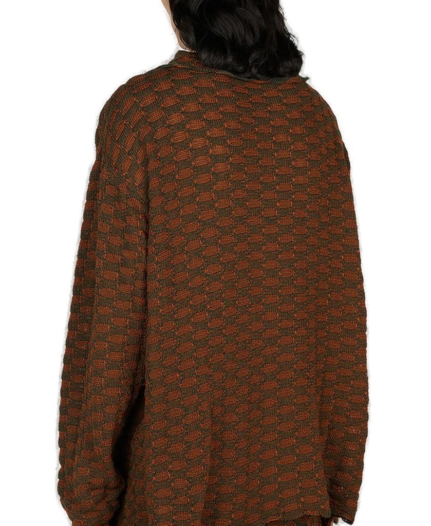 Isa Boulder Isa Boulder Sphere Knit Buttoned Cardigan